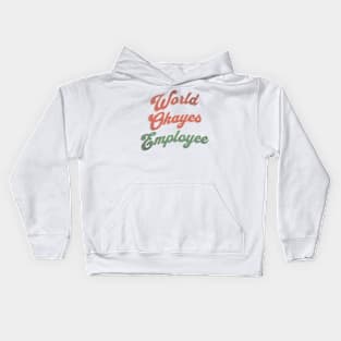 World's Okayest Employee Kids Hoodie